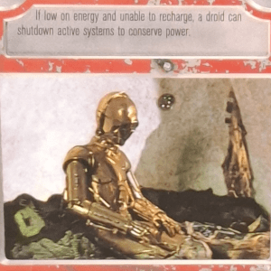 Droid Shutdown - Light Side Premiere 95 BB