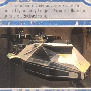 SoroSuub V-35 Landspeeder - Light Side Premiere 95 BB